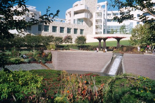 Another view of the central garden