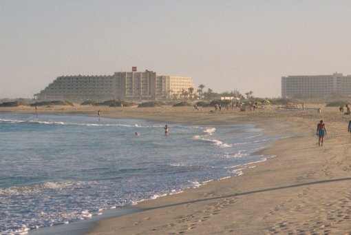 La Oliva beach below Corralejo