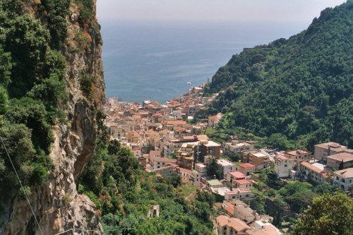 Amalfi from above