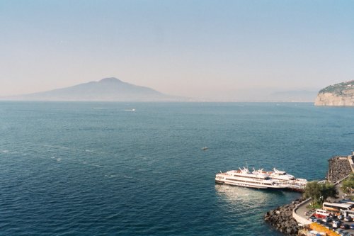 Mt Vesuvius from Sorrento