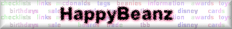 HappyBeanz - The Ultimate UK website for Beanies & McDonalds Toys