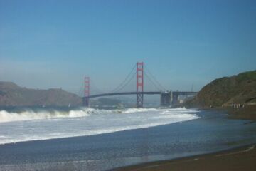 Golden Gate Bridge vom Baker Beach