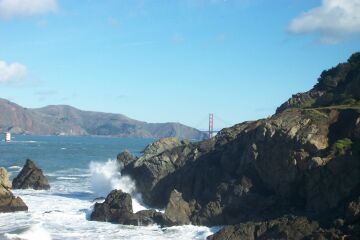 Golden Gate Bridge vom Cliff House 