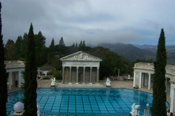 Pool im Freien von Hearst Castle