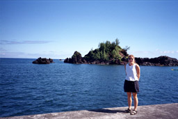 The water here is so clear and unpolluted - just beautiful!