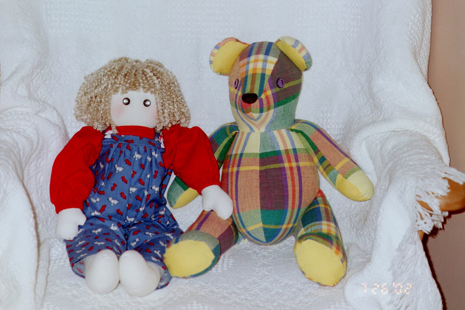 Handmade Rag Doll - "little boy"