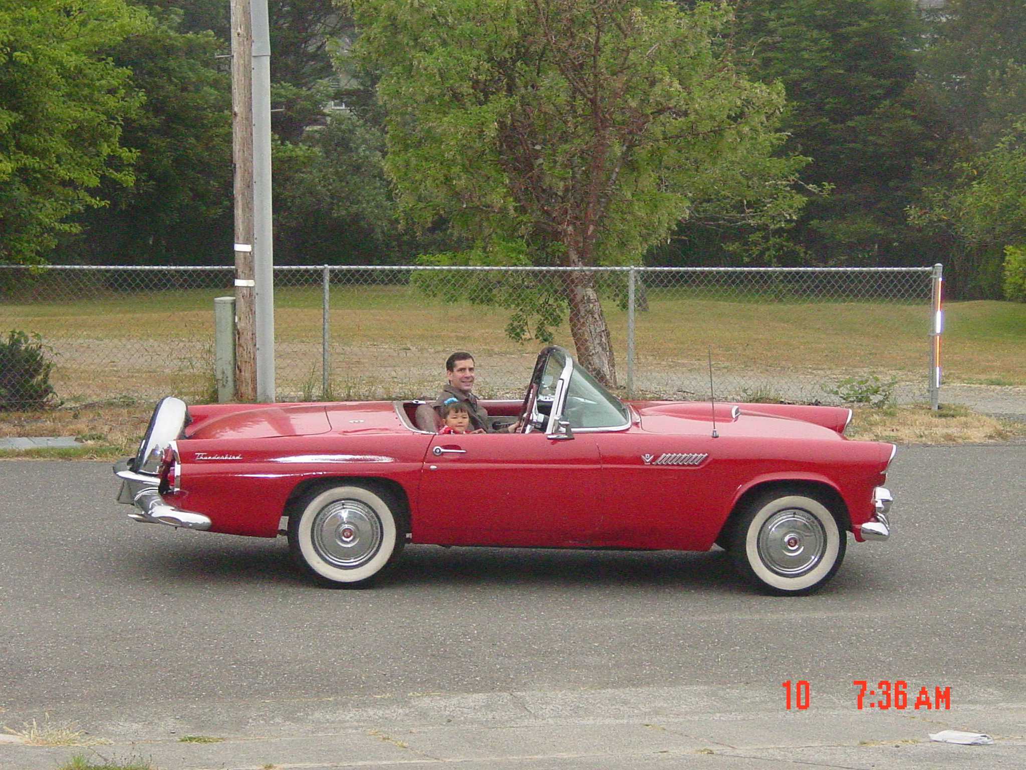 daddys not taken her tbird away!!!