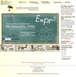 snapshot of FPRA web site