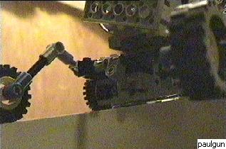 The microswitch detects the edge