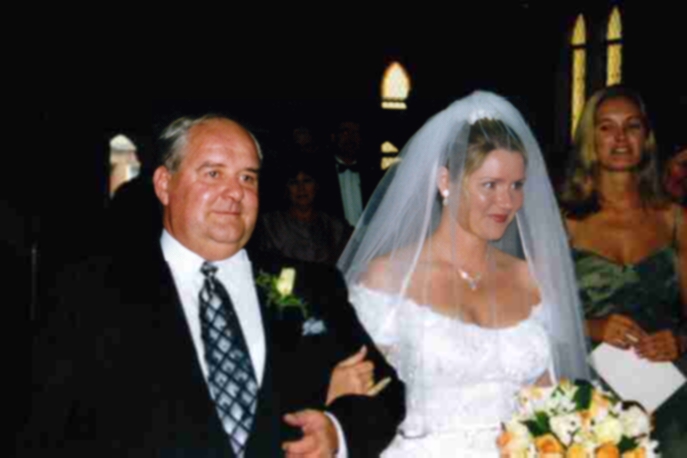 Here comes the bride!