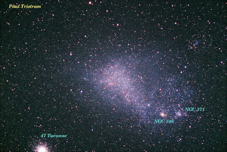 The SMC, Small Magellanic Cloud, 47Tuc 