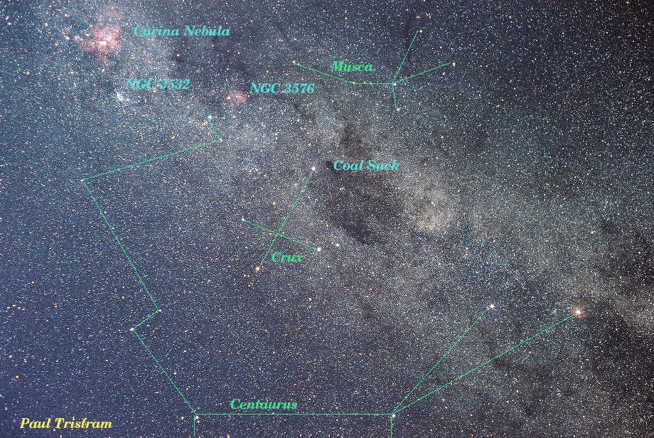 Carina Nebula, Crux, Musca, Centaurus 
