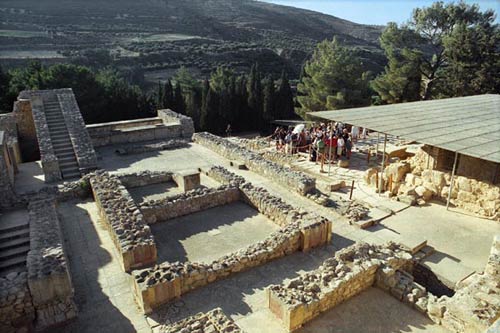 Knossos ruins