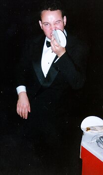Joe eating