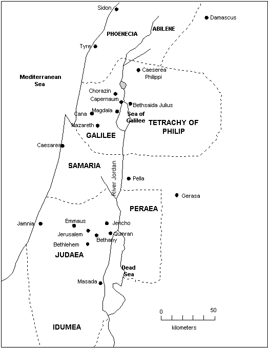 map of palestine