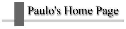 Welcome to Paulo's Home Page