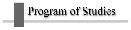 Program of Studies