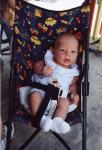 Blake in His Big Kid Stroller