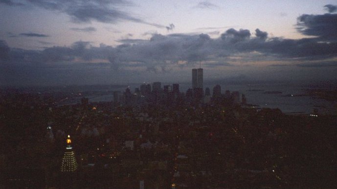 Manhattan at night