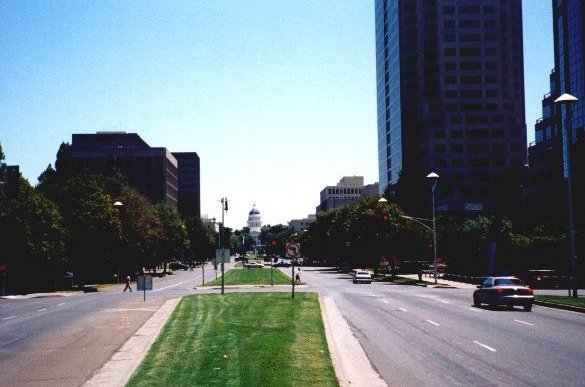 A street in Sacramento, CA