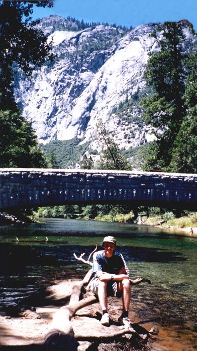 Me on a log
