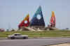 fish-heads (!?) roundabout, Dammam