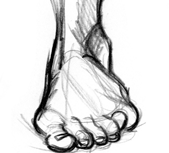 Hands and Feet China Marker
