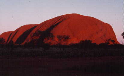 Ayers Rock at Sunrise