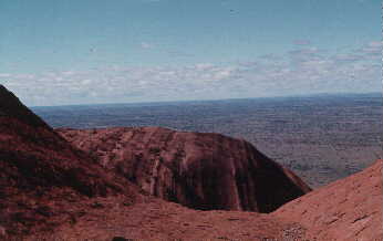 2/3 way up Ayers Rock