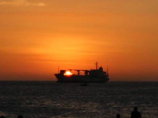 Atardecer barco SMR