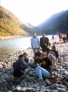 Chabahil Guys at attack picnic of Chabahil campus