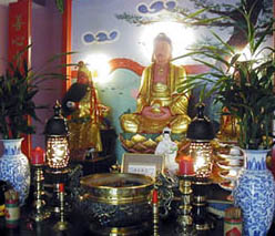 the holy gods in the shrine