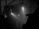 M&S with flashlights in their mouths in 'Agua Mala'