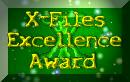 Ice Princess's X-Files Excellence Award