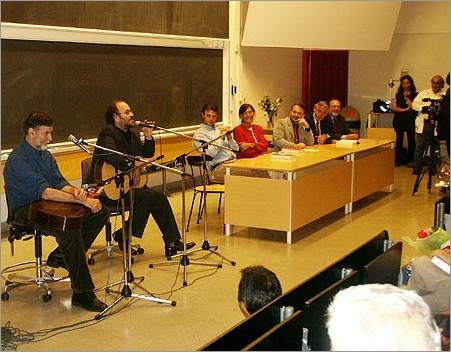 Aula Magna de la Universidad de Estocolmo