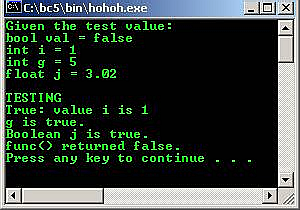 C output data type
