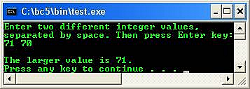 C C++ output function multiple return