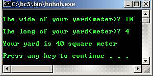C C++ output function prototype