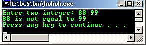 C++ output << and >> operators