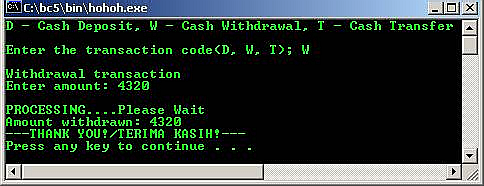 C C++ output if-else