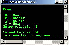 C C++ output switch-case-break