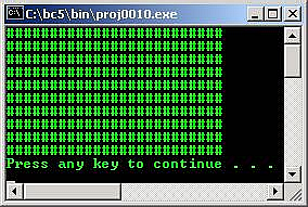 C C++ output nested for loop