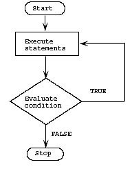 C C++ do...while flow chart