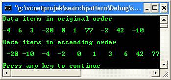 C C++ output array Visual C++
