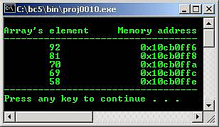 C C++ output pointers examples