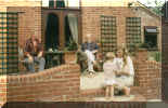 Phil, George, Judith and Ryan at George and Judiths house in Norfolk.  
