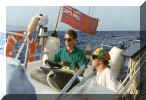 Salty sea dogs on passage to Martinique (28/2/94)