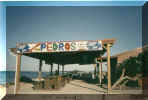New signs for Pedro's at Orient Bay...