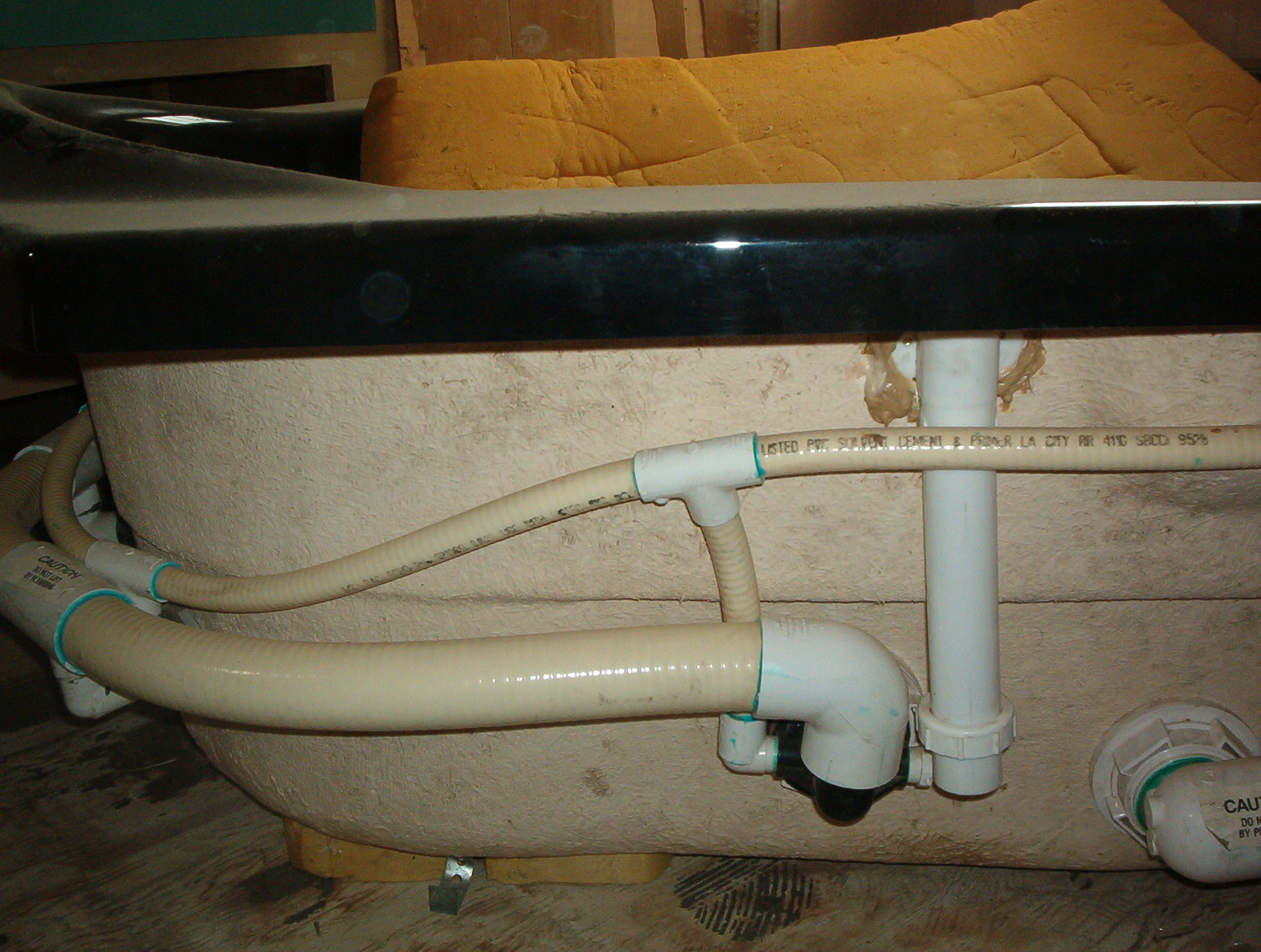Tub plumbing
