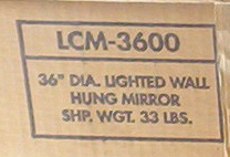 Mirror details-Still in box.